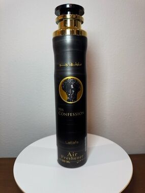 Lattafa His Confession Air Freshener 300ml Masculine Luxury Cologne-Inspired Fra
